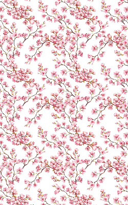 Store enrouleur Pétales roses de bourgeons sur l'arbre