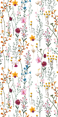 Store intérieur Fleurs colorées