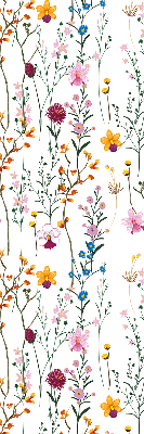 Store intérieur Fleurs colorées