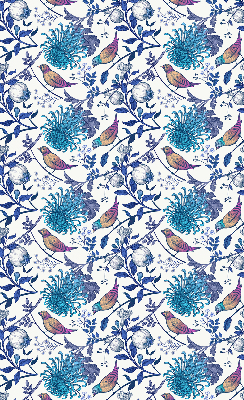 Store intérieur Fleurs d'arbre bleu