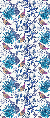 Store intérieur Fleurs d'arbre bleu