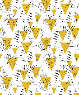 Store enrouleur Triangles et cercles faits de points