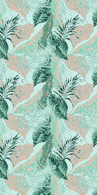 Store enrouleur Feuilles tropicales