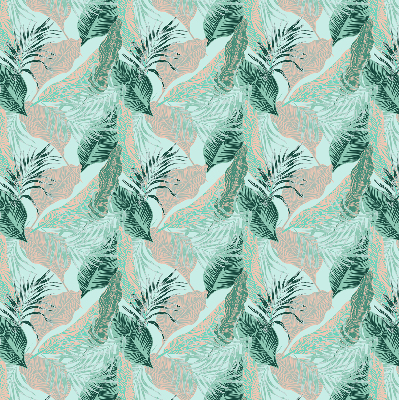 Store enrouleur Feuilles tropicales