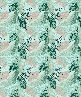 Store enrouleur Feuilles tropicales