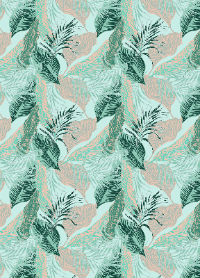 Store enrouleur Feuilles tropicales