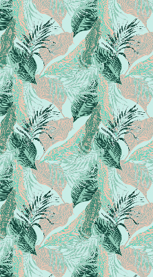 Store enrouleur Feuilles tropicales