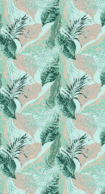 Store enrouleur Feuilles tropicales