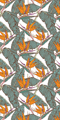 Store intérieur Feuilles vertes