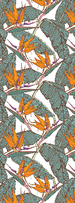 Store intérieur Feuilles vertes