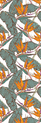 Store intérieur Feuilles vertes