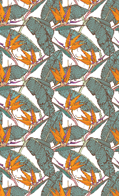 Store intérieur Feuilles vertes