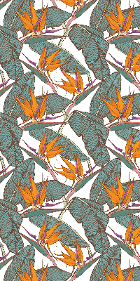 Store intérieur Feuilles vertes