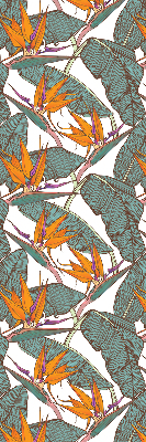 Store intérieur Feuilles vertes