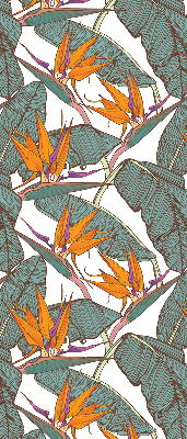 Store intérieur Feuilles vertes