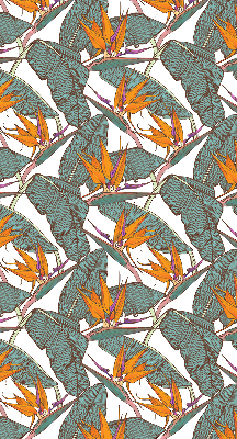 Store intérieur Feuilles vertes