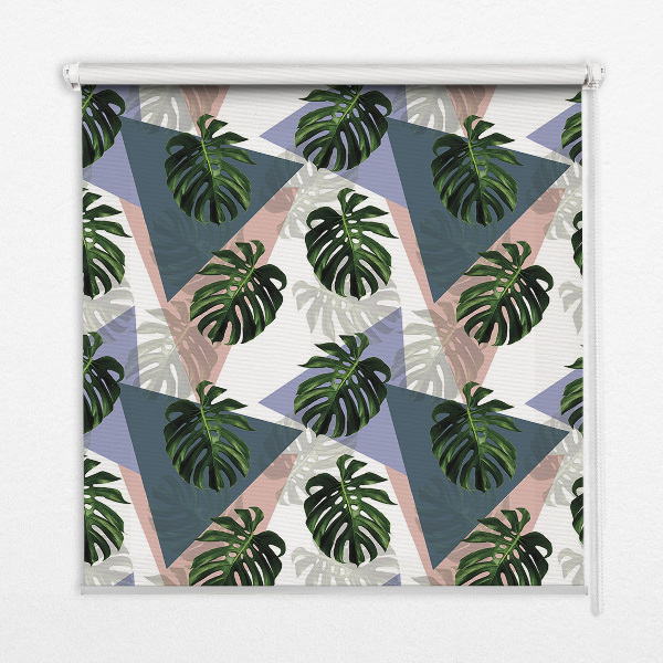 Store enrouleur Les feuilles de la plante