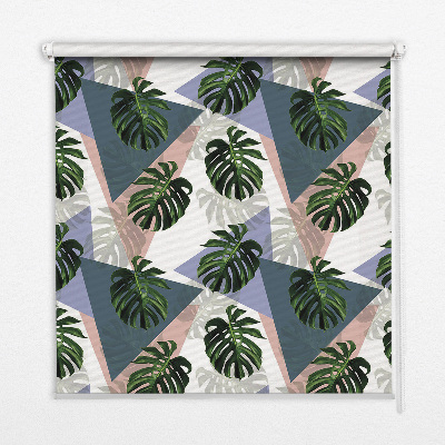 Store enrouleur Les feuilles de la plante