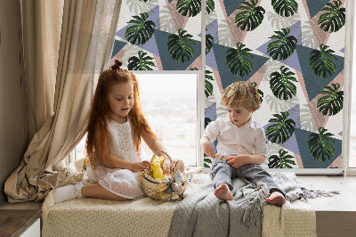 Store enrouleur Les feuilles de la plante