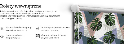 Store enrouleur Les feuilles de la plante