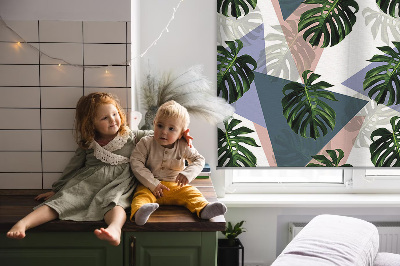 Store enrouleur Les feuilles de la plante