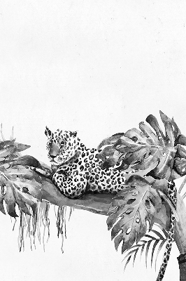 Store intérieur Guépards dessinés sur une branche