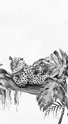 Store intérieur Guépards dessinés sur une branche