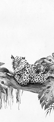 Store intérieur Guépards dessinés sur une branche