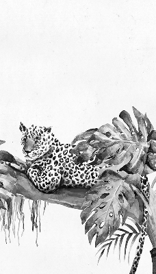 Store intérieur Guépards dessinés sur une branche