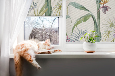 Store intérieur Nature exotique