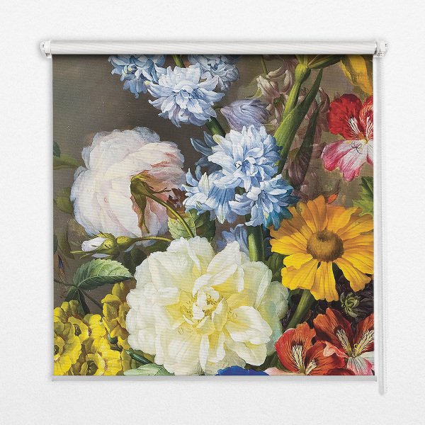 Store enrouleur Un bouquet de fleurs