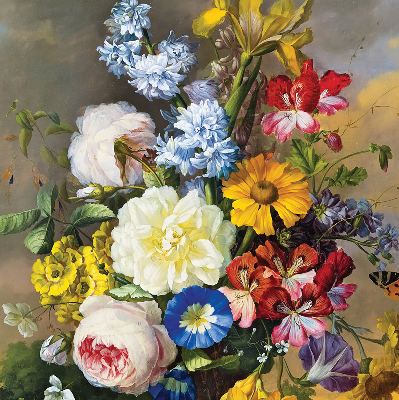 Store enrouleur Un bouquet de fleurs