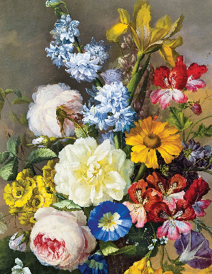 Store enrouleur Un bouquet de fleurs