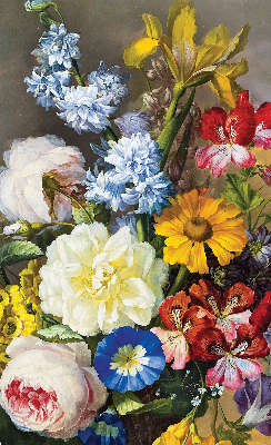 Store enrouleur Un bouquet de fleurs