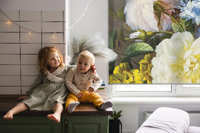 Store enrouleur Un bouquet de fleurs