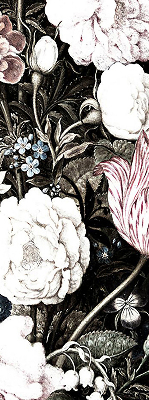 Store intérieur Un bouquet de fleurs