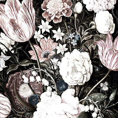Store intérieur Un bouquet de fleurs
