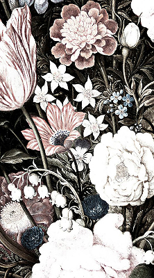 Store intérieur Un bouquet de fleurs