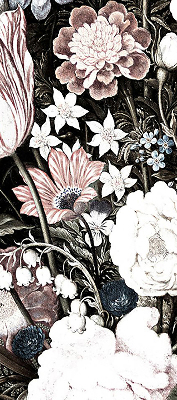Store intérieur Un bouquet de fleurs