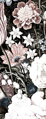 Store intérieur Un bouquet de fleurs