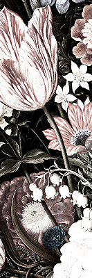 Store intérieur Un bouquet de fleurs