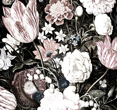 Store intérieur Un bouquet de fleurs