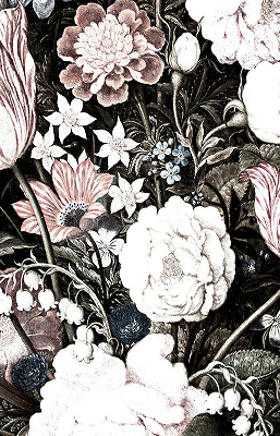 Store intérieur Un bouquet de fleurs
