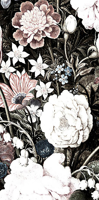 Store intérieur Un bouquet de fleurs