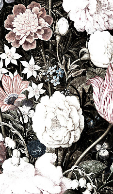 Store intérieur Un bouquet de fleurs