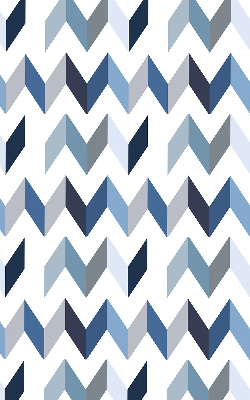 Store intérieur Chevrons bleus