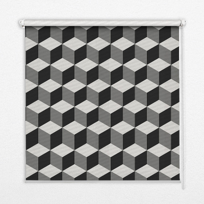 Store enrouleur Cubes 3d