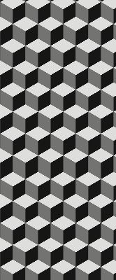 Store enrouleur Cubes 3d