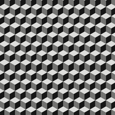 Store enrouleur Cubes 3d