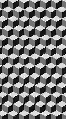 Store enrouleur Cubes 3d